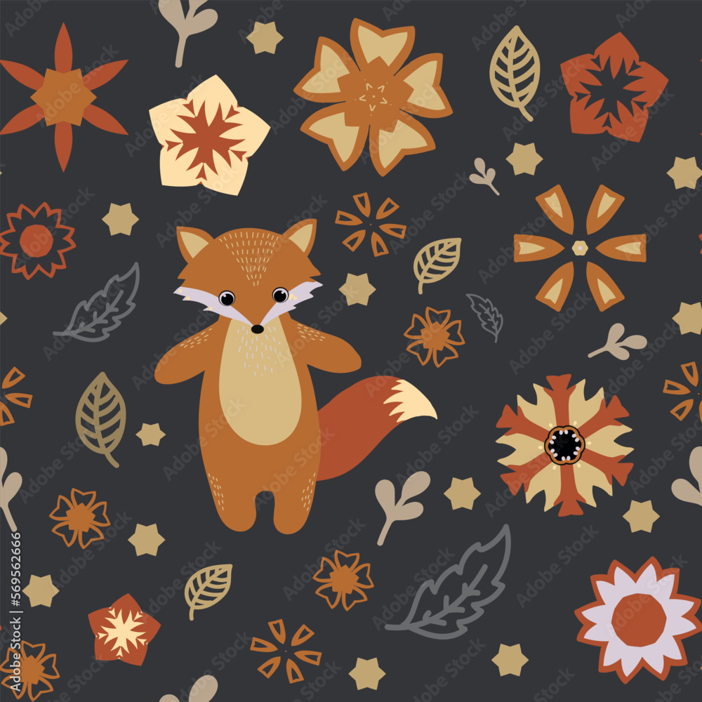 Obraz premium Beautiful round pattern. Vector file for designs.