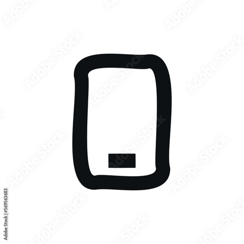 Support service button. Phone icon. Simple style support service poster background symbol. Phone brand logo design element. Phone t-shirt printing. vector for sticker.