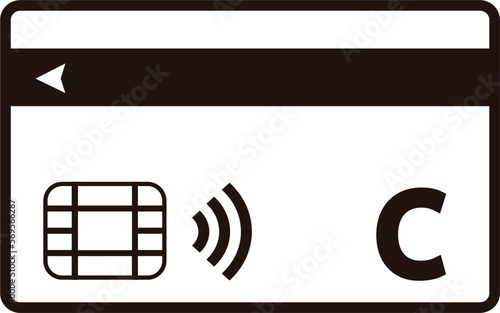 ナンバーレスクレジットカード　アイコン
