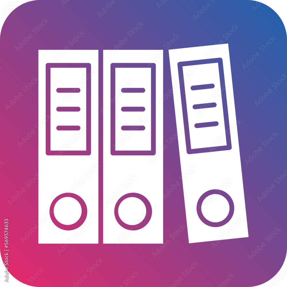Vector Design Binder Icon Style Vector Design Binder Icon Style
