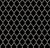 Seamless pattern. Monochrome. Backdrop. Web. Vector illustration. Vintage geometric texture with repeated dots of different sizes.