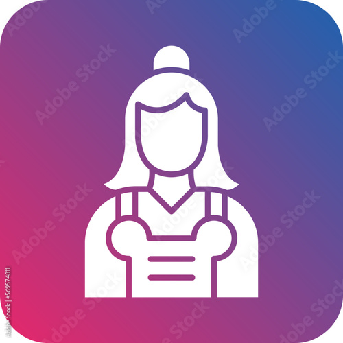 Vector Design Bride Icon Style