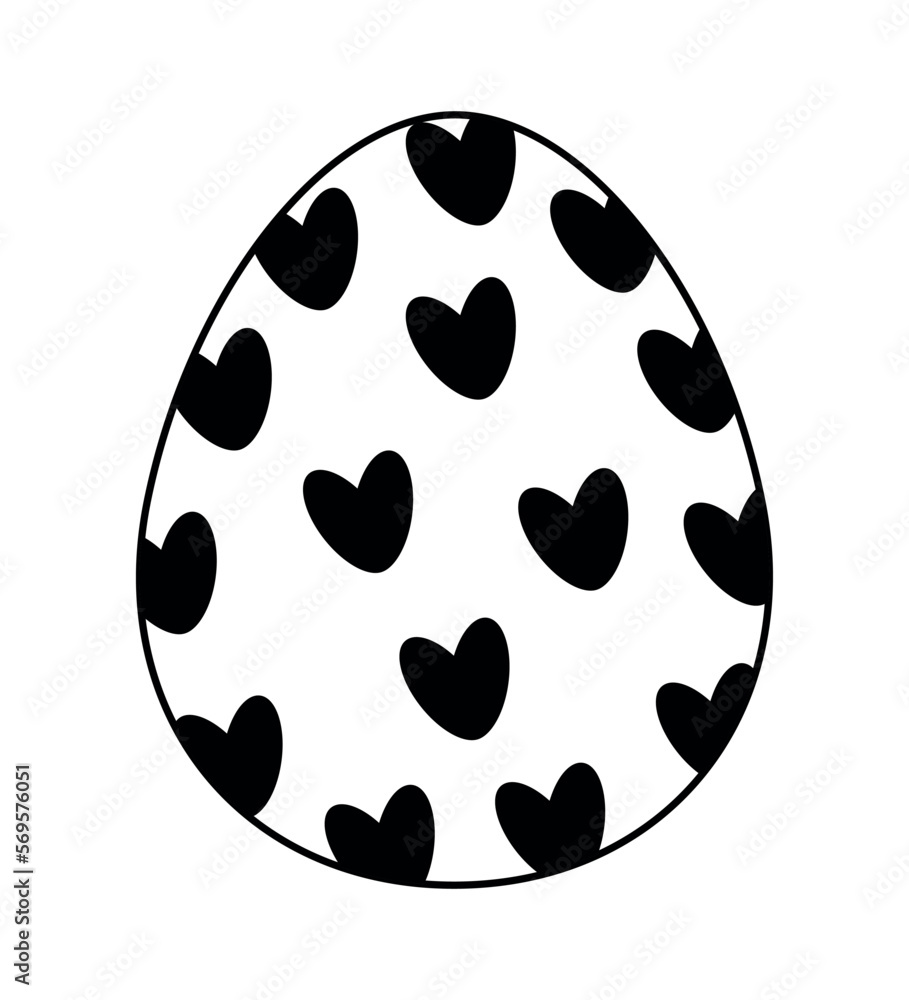 Vector illustration of Easter egg Vector illustration of Easter egg
