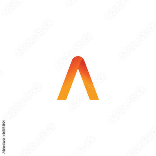 A logo template gradient design vector web