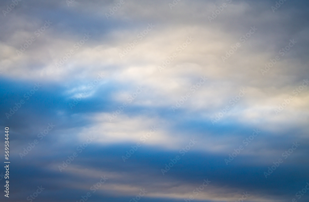 Obraz premium blue sky with clouds