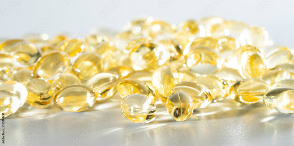 Vitamin D, omega 3, omega 6, Food supplement oil filled fish oil, vitamin A, vitamin E, flaxseed oil.
Vitamin D, omega 3, omega 6, Food supplement oil filled fish oil, vitamin A, vitamin E, flaxseed oil.