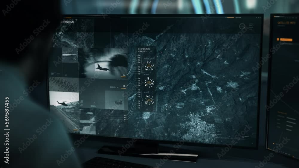 Spy technology is tracking location of enemy army base. Spy tracking