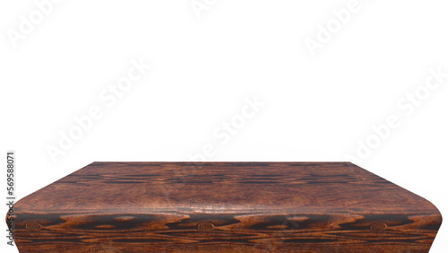 carved wooden textured empty table top countertop product display platform