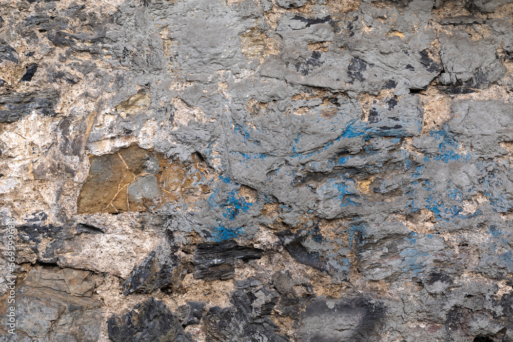 Fototapeta premium Old stone wall.