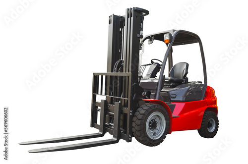 Powerful electric forklift