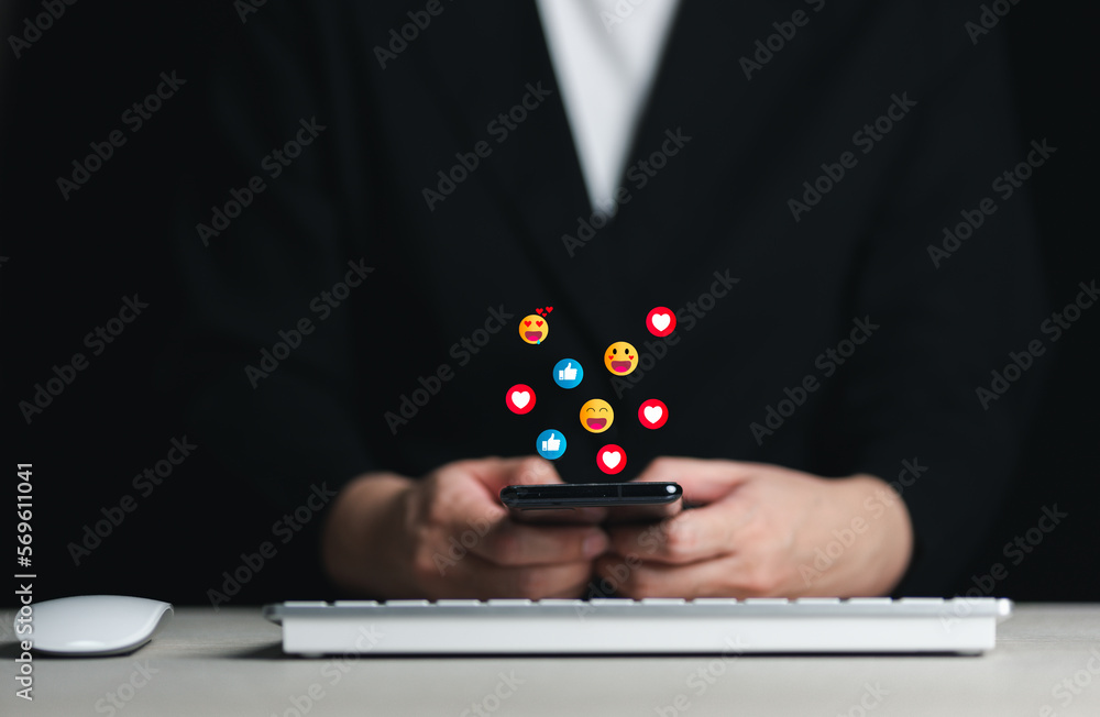 social media Social network concept with smartphone. social media Social network concept with smartphone.