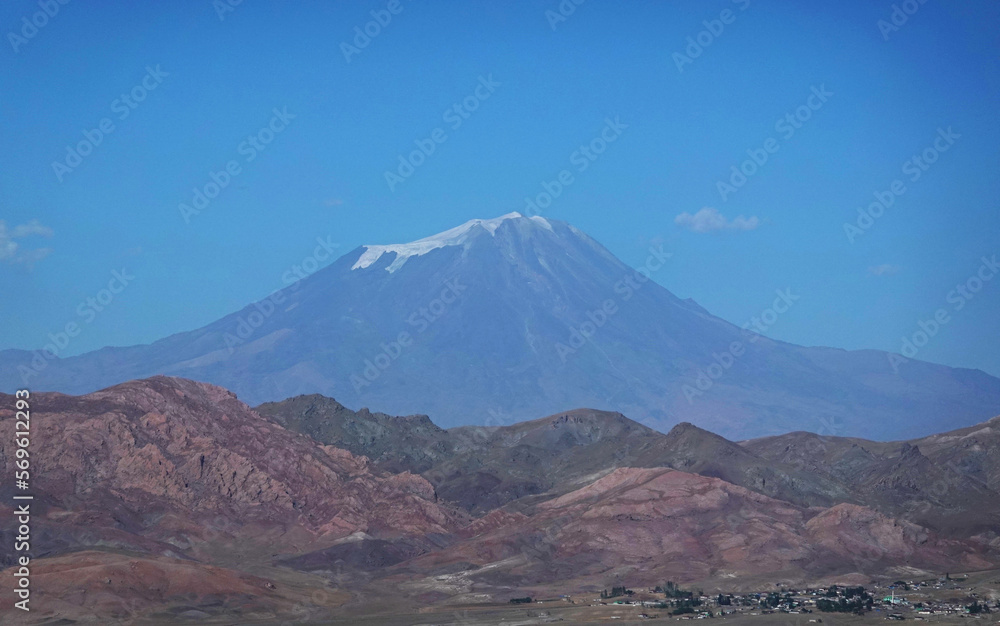 Mount Ararat, 5137m, the highest mountain in Turkey, Antatolia, Asia Minor, Asia Mount Ararat, 5137m, the highest mountain in Turkey, Antatolia, Asia Minor, Asia