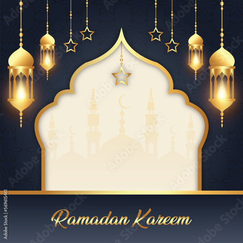 Wallpaper Mural Islamic social media Ramadan Kareem background. Torontodigital.ca