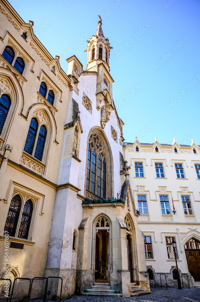 Saint Ursula Catholic Church in Sopron, Hungary