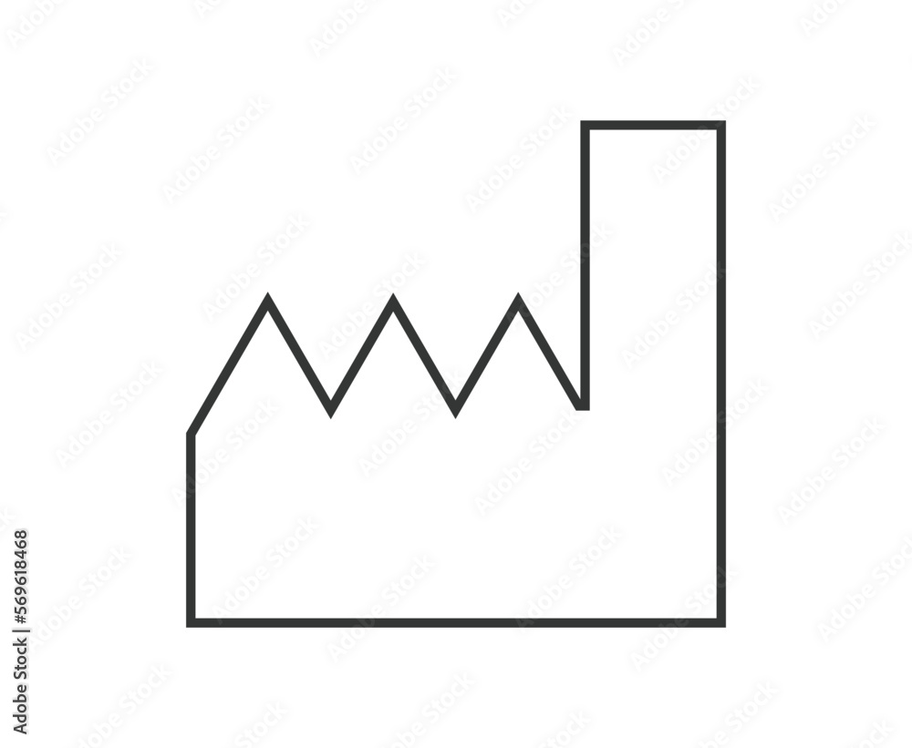 Date of Manufacturer symbol. Date of Manufacturer symbol.