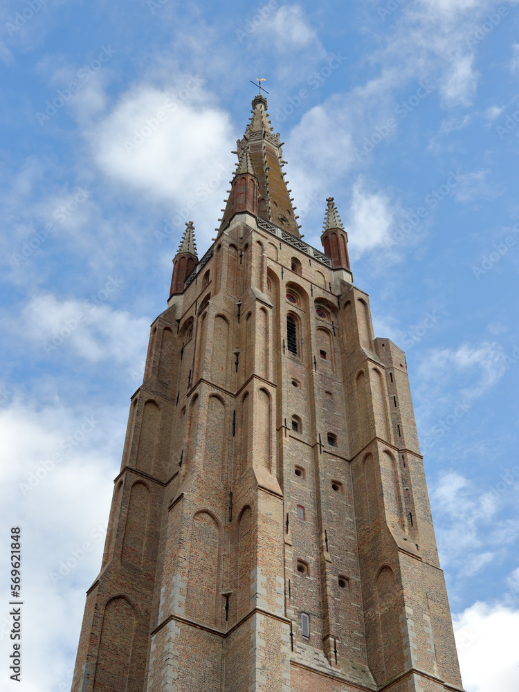 The Church of Our Lady in Bruges, Belgium The Church of Our Lady in Bruges, Belgium