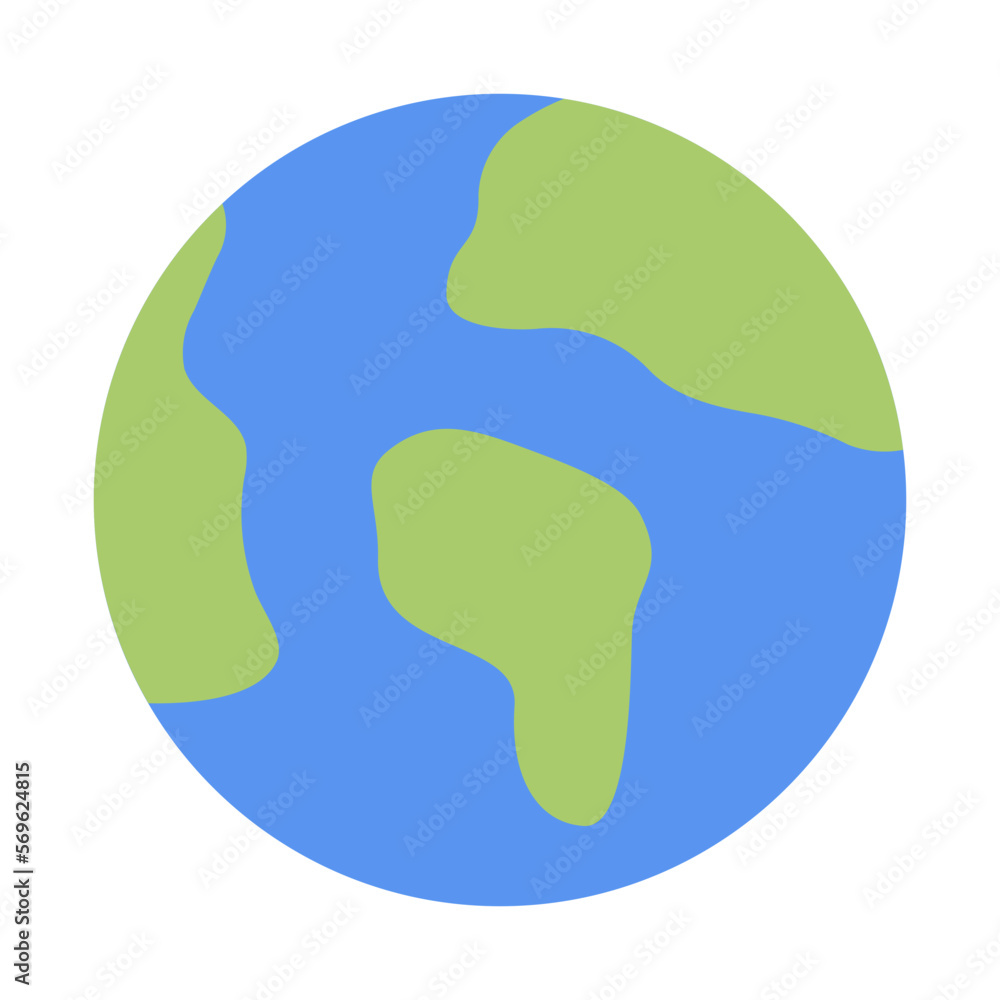 Earth flat icon, mother day, earth day, Environment ecology flat icon