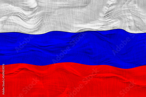 National Flag of Russia. Background with flag of Russia.