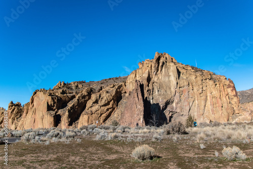 Giant Cliff Mountain in Smith Rock State Park, OR