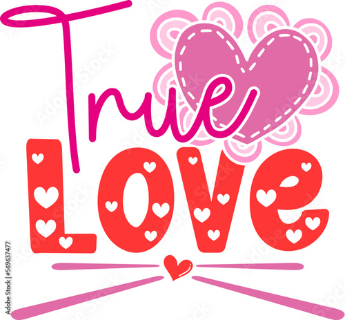True Love Typography
