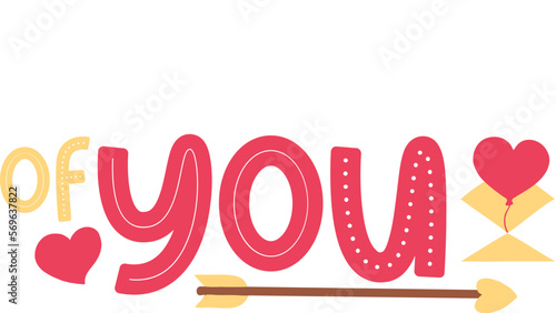 Of You Typography