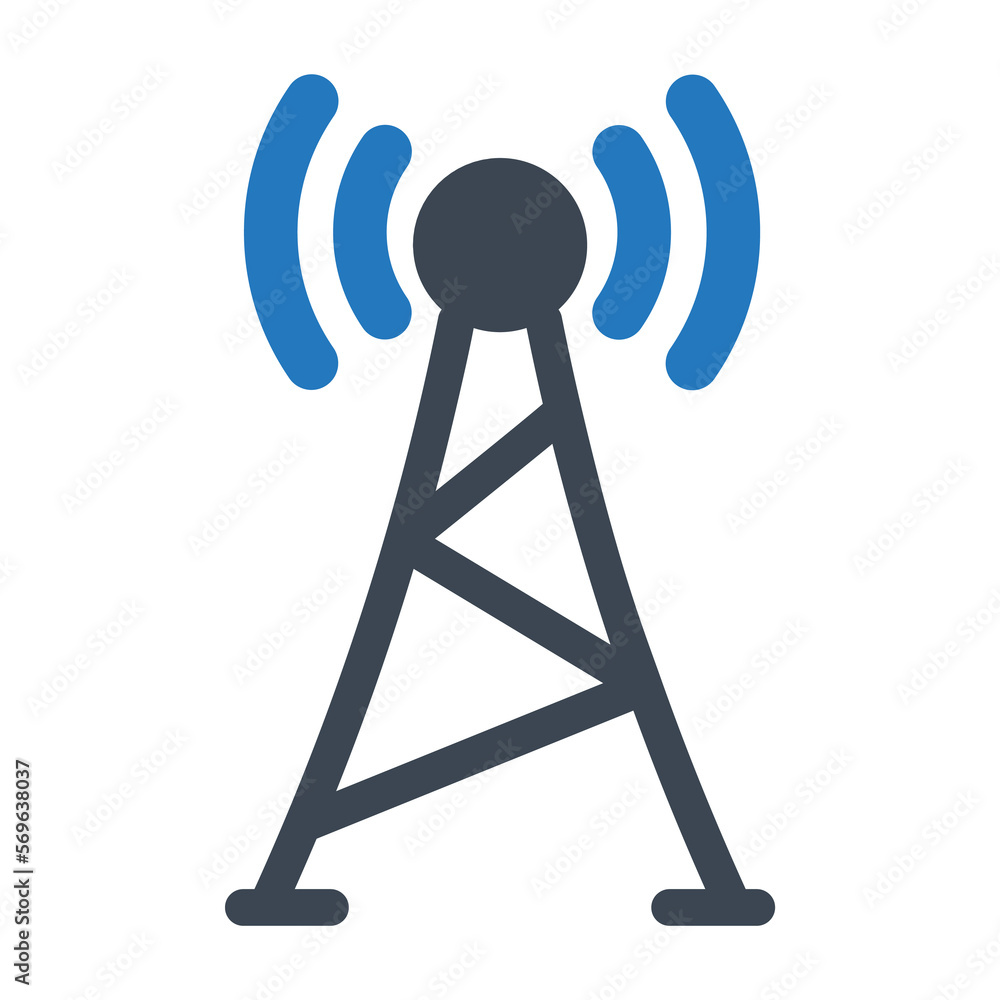 Antenna, connection, network, wireless icon Antenna, connection, network, wireless icon