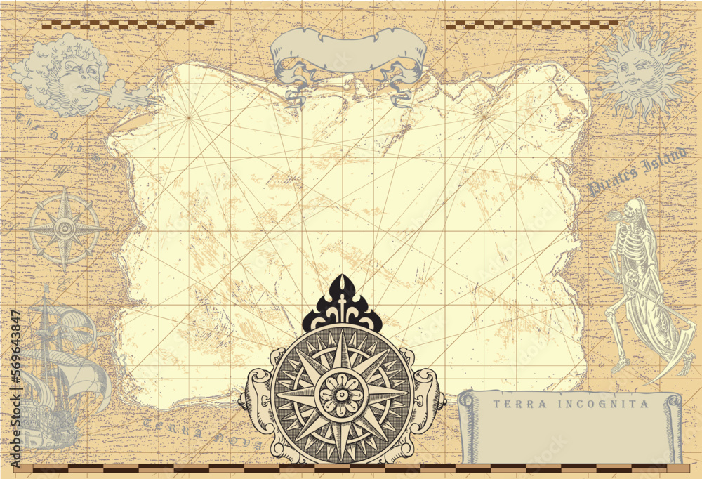 old sea map