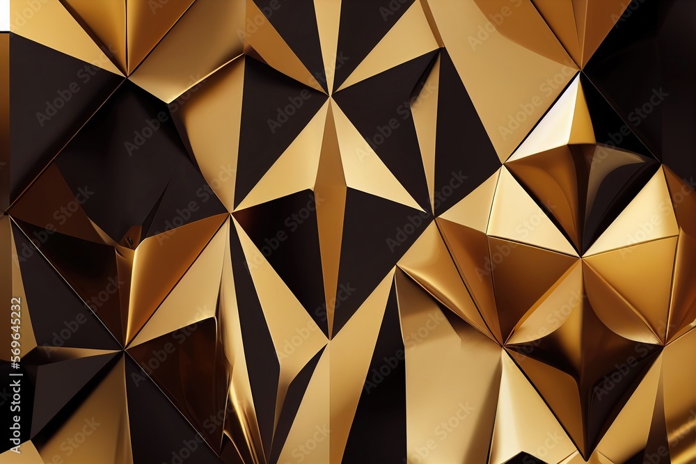 Bring Your Design to Life with This Dark Gold Abstract Background - Generative AI Bring Your Design to Life with This Dark Gold Abstract Background - Generative AI