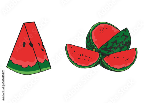 Watermelon fruit © Aneta