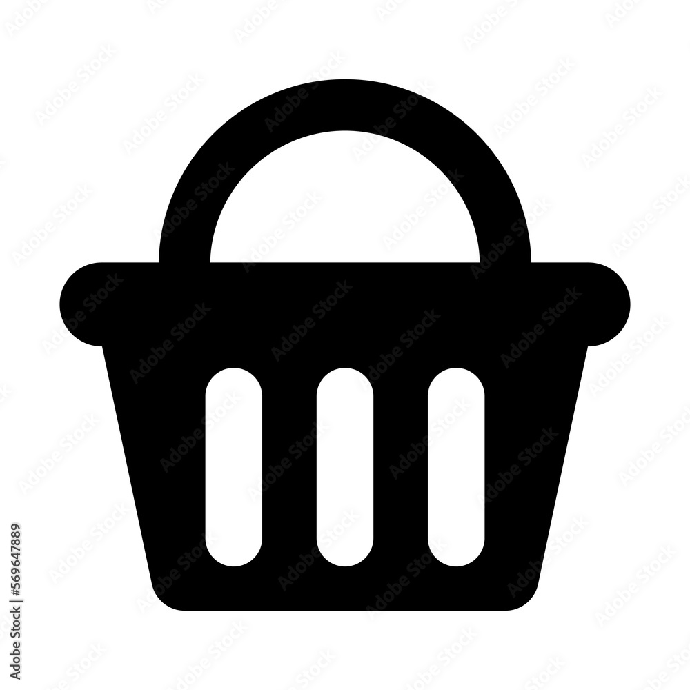 Shopping basket icon - vector illustration. Shop cart, bag, online purchase, retail vector illustration design on white background. Shopping basket icon - vector illustration. Shop cart, bag, online purchase, retail vector illustration design on white background.
