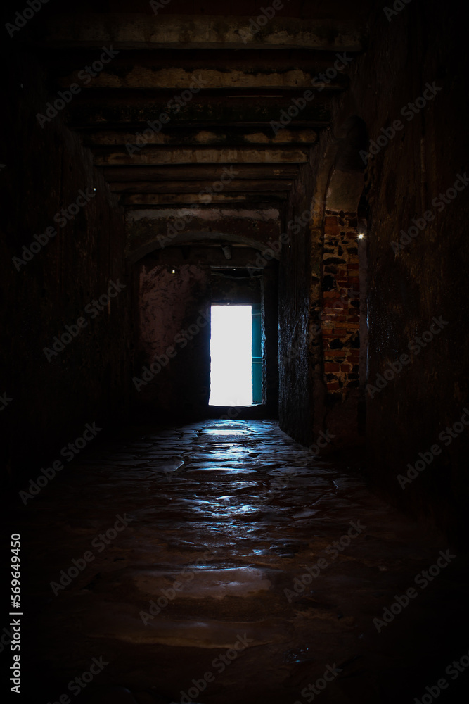 light in the tunnel Goree 