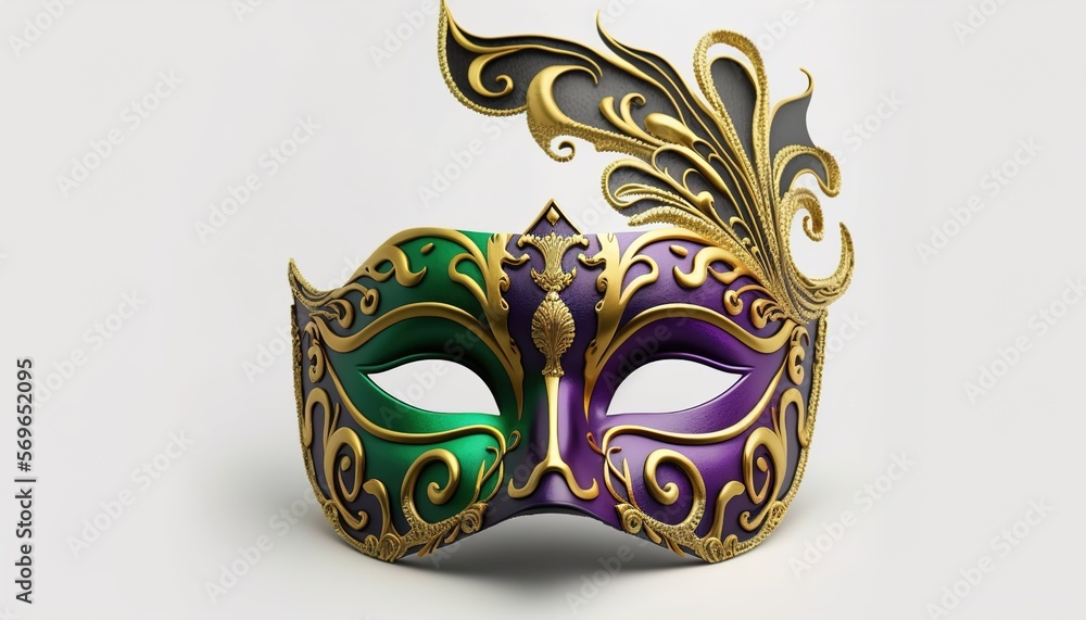 Venetian mask carnival colorful splash art masquerade mardi gras illustration. Generative AI Venetian mask carnival colorful splash art masquerade mardi gras illustration. Generative AI