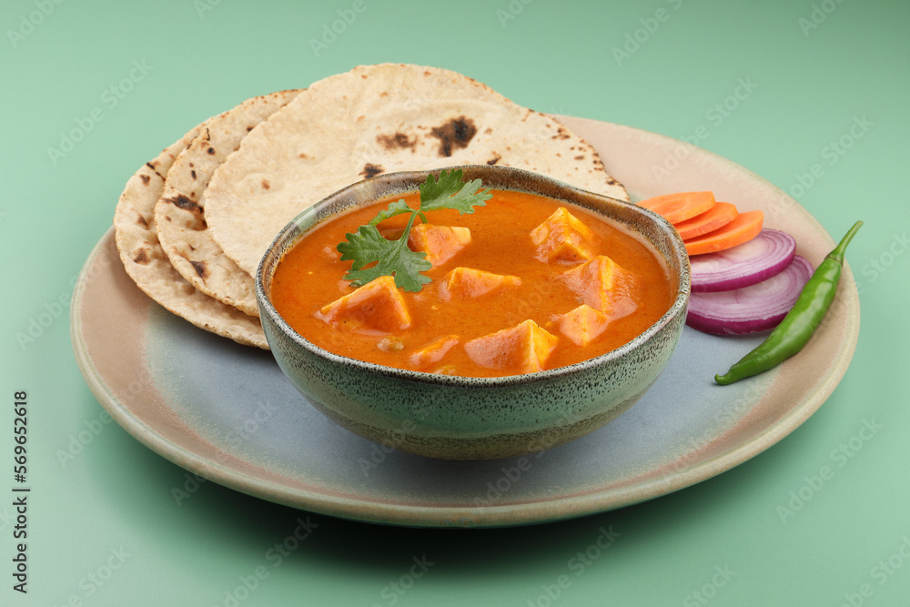 paneer butter masala with indian cuisin paneer butter masala with indian cuisin