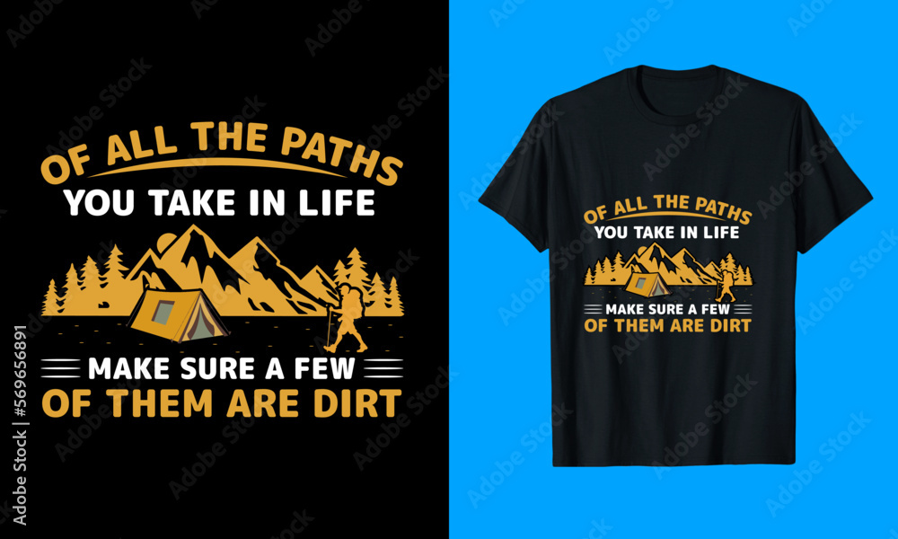Mounting, Typography, vector T-shirt Design Mounting, Typography, vector T-shirt Design