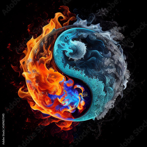 yin yang generate ai