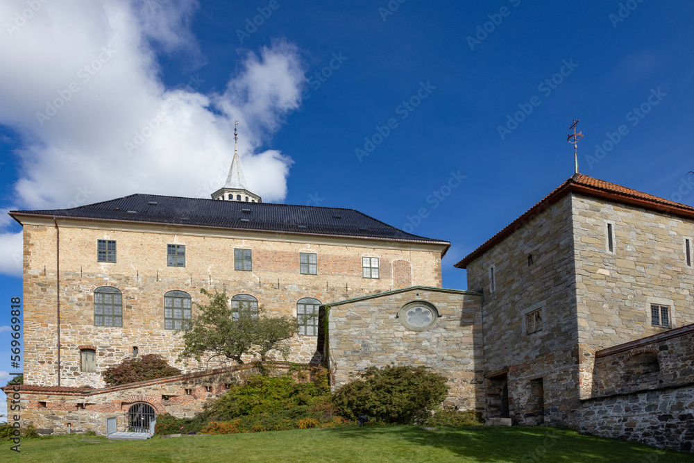 Part of Akershus fortress in the capital (Oslo) Norway