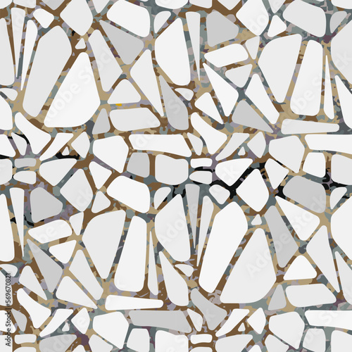 Stone tiles. Seamless pattern. Textile, ornament, fabric texture.