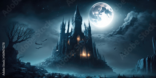 Dark Elven Gothic Castle © KHBandak