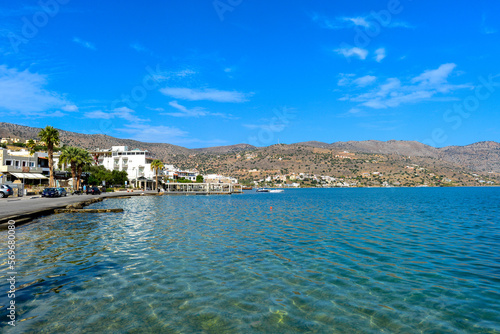 Fototapeta Naklejka Na Ścianę i Meble -  Fischereihafen Elounda, Agios Nikolaos, Kreta