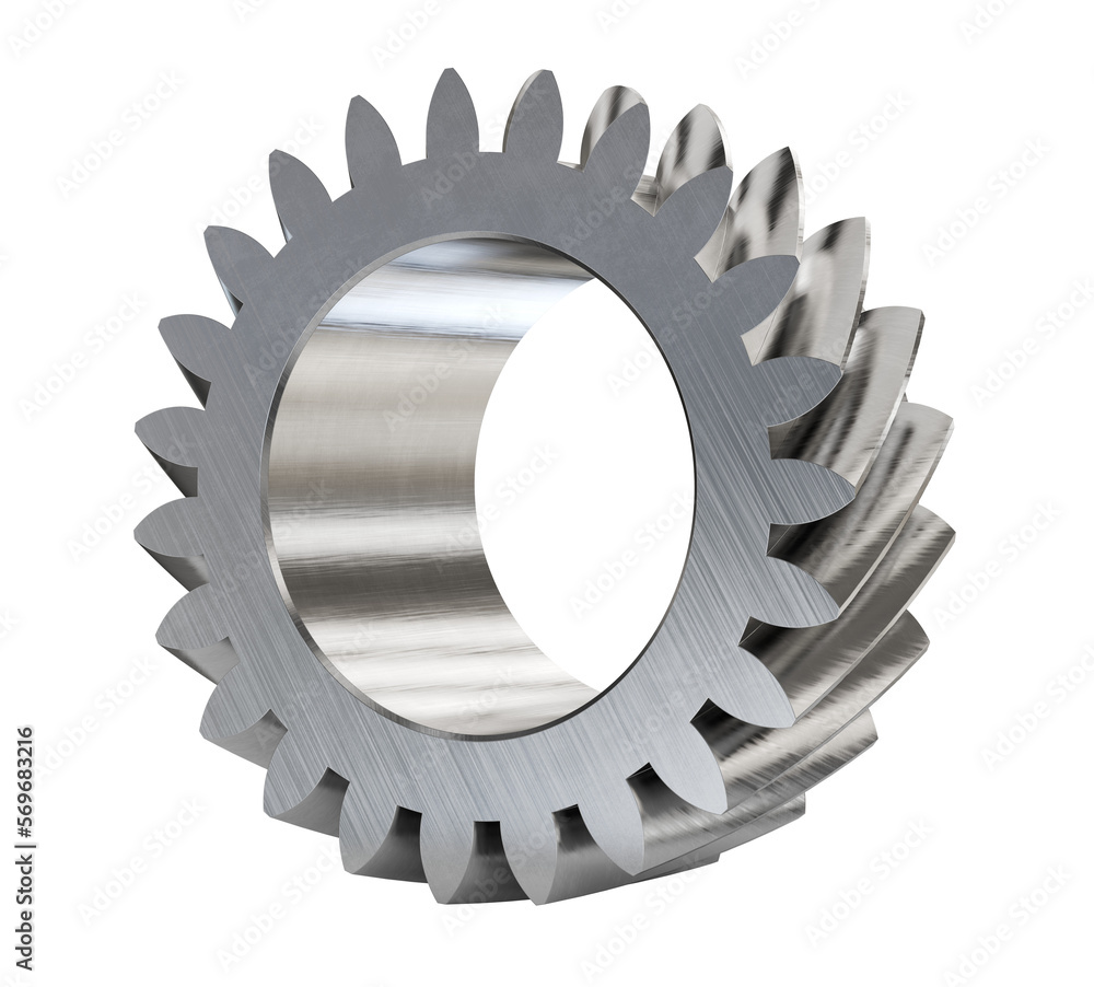 Engine gear wheel isolated on white background Engine gear wheel isolated on white background