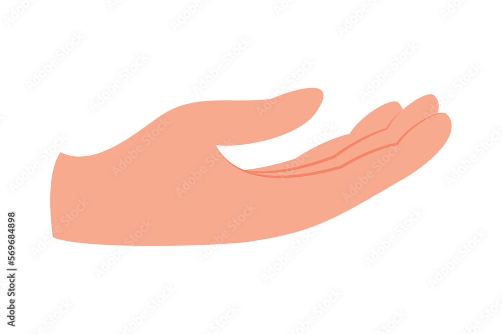 hand human receiving