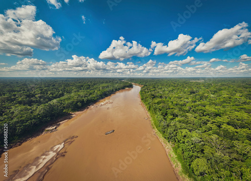 Aerial images of Tambopata National Reserve, Madre de Dios - Peru