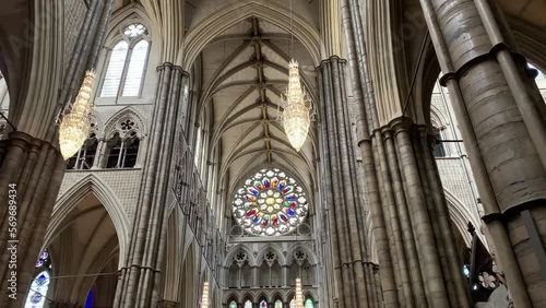 interior of cathedral, DIY vlog content, westminster abbey photo