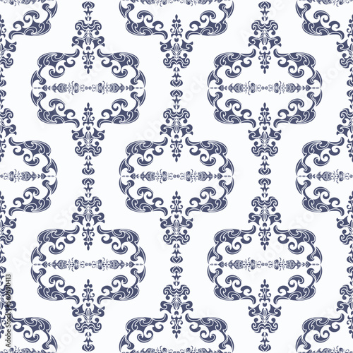 mage of a beautiful Indian seamless pattern close-up.Can be used for designer wallpapers, for textile, packaging, printing or any desired idea. 