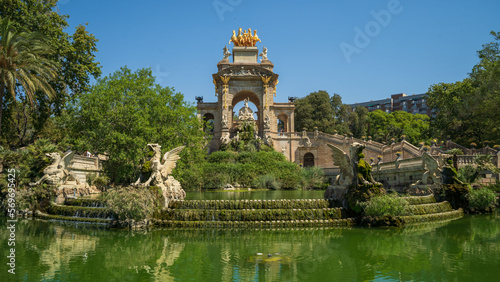 Monument im Ciutadella Park in Barcelona, Spanien.