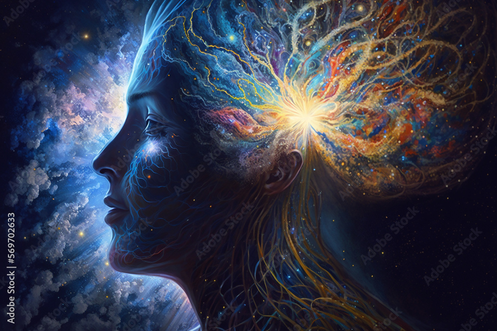 Meditation is Energy - Connection with Universe. generative ai Meditation is Energy - Connection with Universe. generative ai