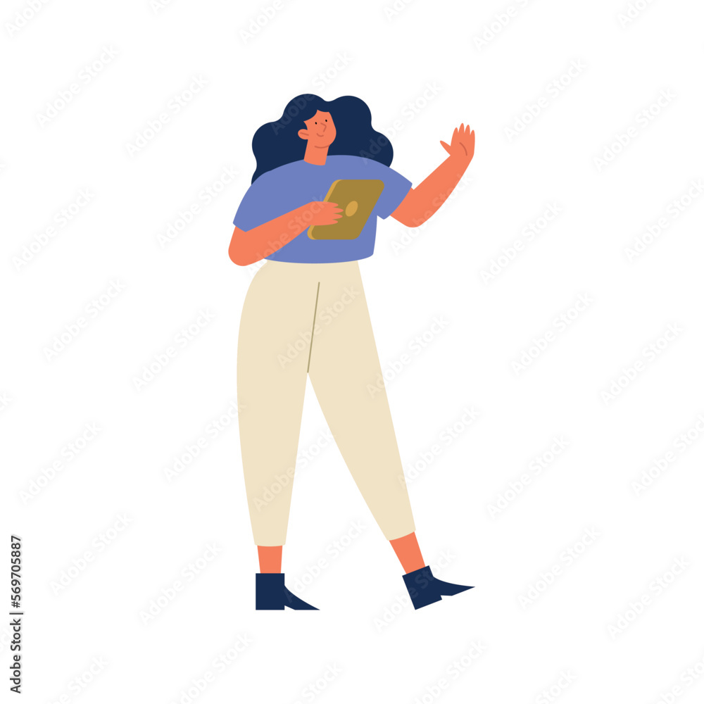 woman using tablet device woman using tablet device