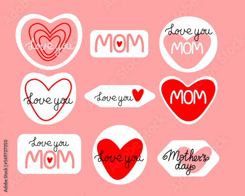 Mothers Day Vector Happy Mothers Day,