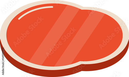 Meat beef game icon