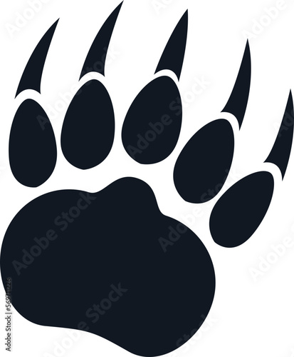 Bear paw icon